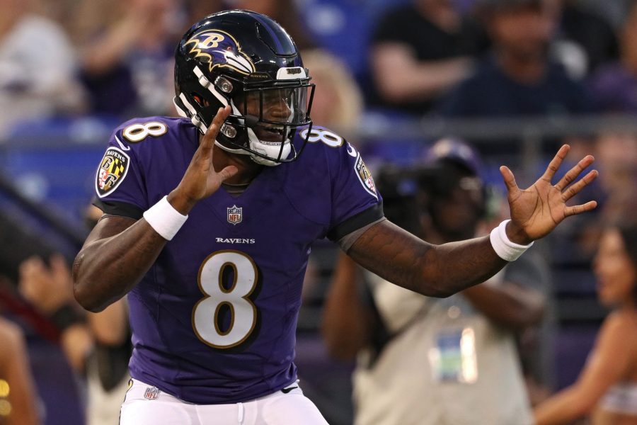 Lamar Jackson um dos quarterbakcs da AFC North