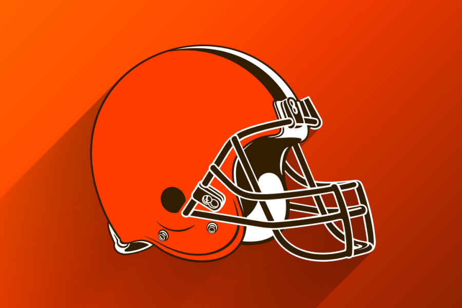 Logo dos Browns, número 16 do ranking de torcidas da NFL