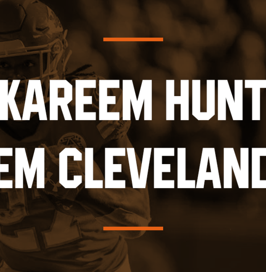 Cleveland Browns contrata RB Kareem Hunt