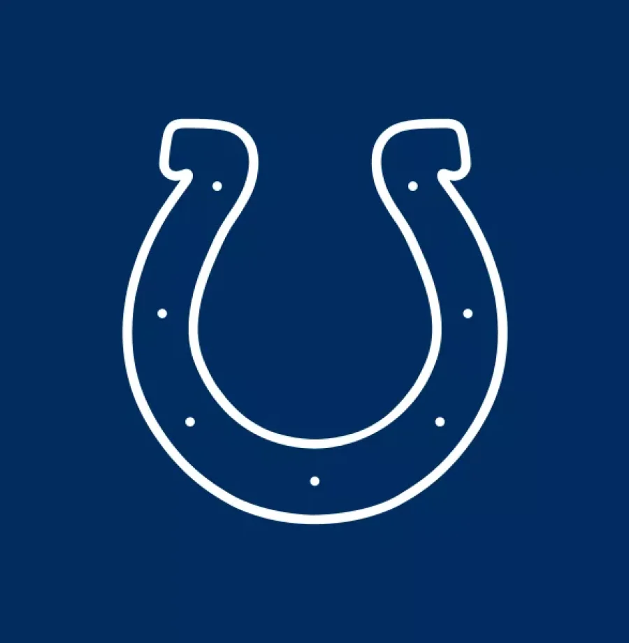 Logo dos Colts, número 19 do ranking de torcidas da NFL