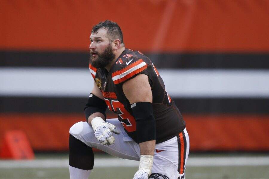 Joe Thomas, offensive tackle do Cleveland Browns
