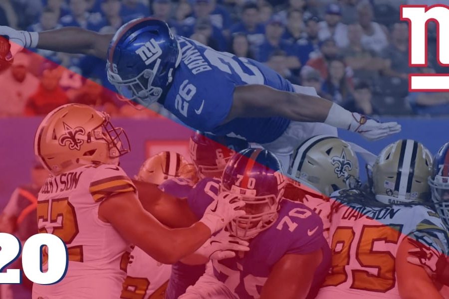 Giants vs Saints Semana 4 2018
