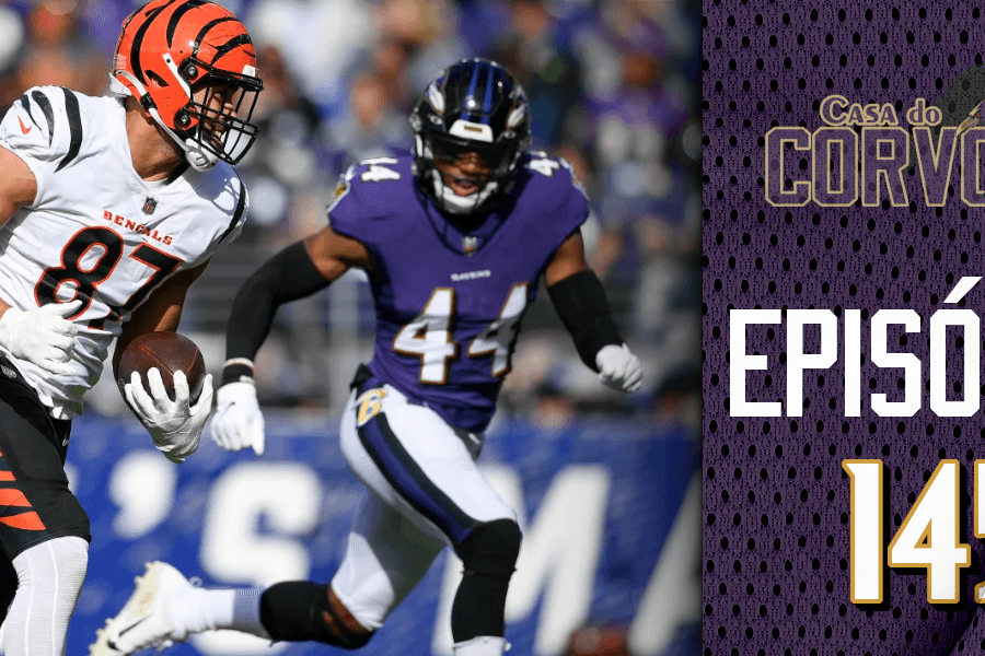 A Defesa do Baltimore Ravens contra o Cincinnati Bengals
