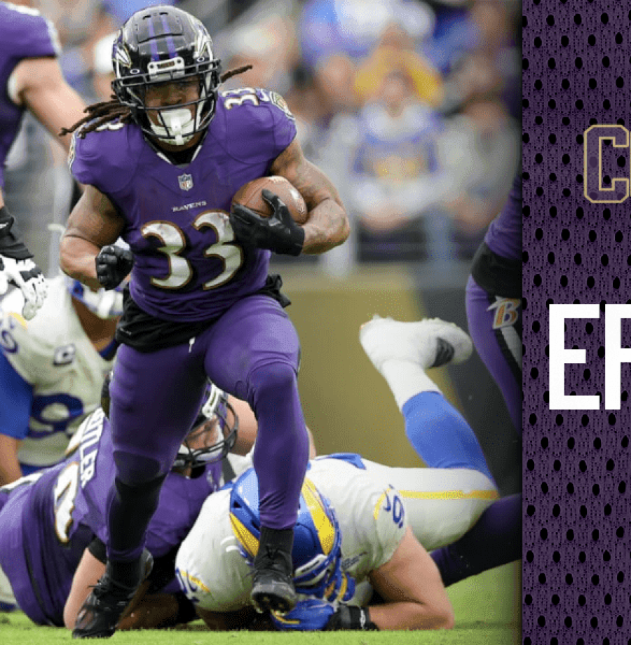 Baltimore Ravens perdeu em casa para o Los Angeles Rams