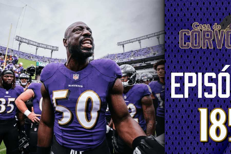 Defesa do Baltimore Ravens antes do jogo