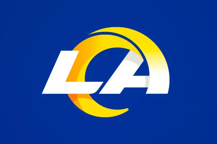 Logo do Rams, número 28 do ranking de torcidas da NFL