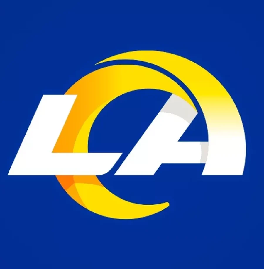 Logo do Rams, número 28 do ranking de torcidas da NFL