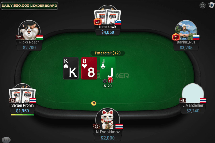 Depois de criar sua conta, você poderá jogar nas mesas do GGPoker