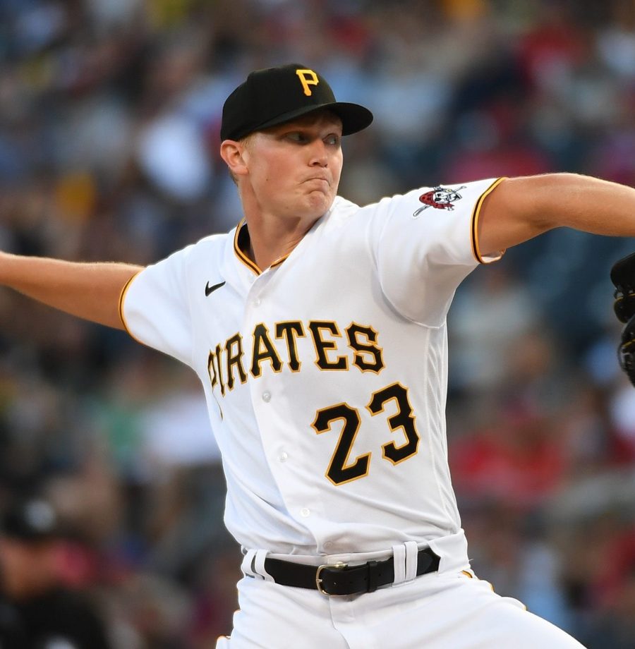 Mitch Keller, arremessador do Pittsburgh Pirates, deu um novo rumo para sua carreira em 2022 (Foto: Pittsburgh Post-Gazette)