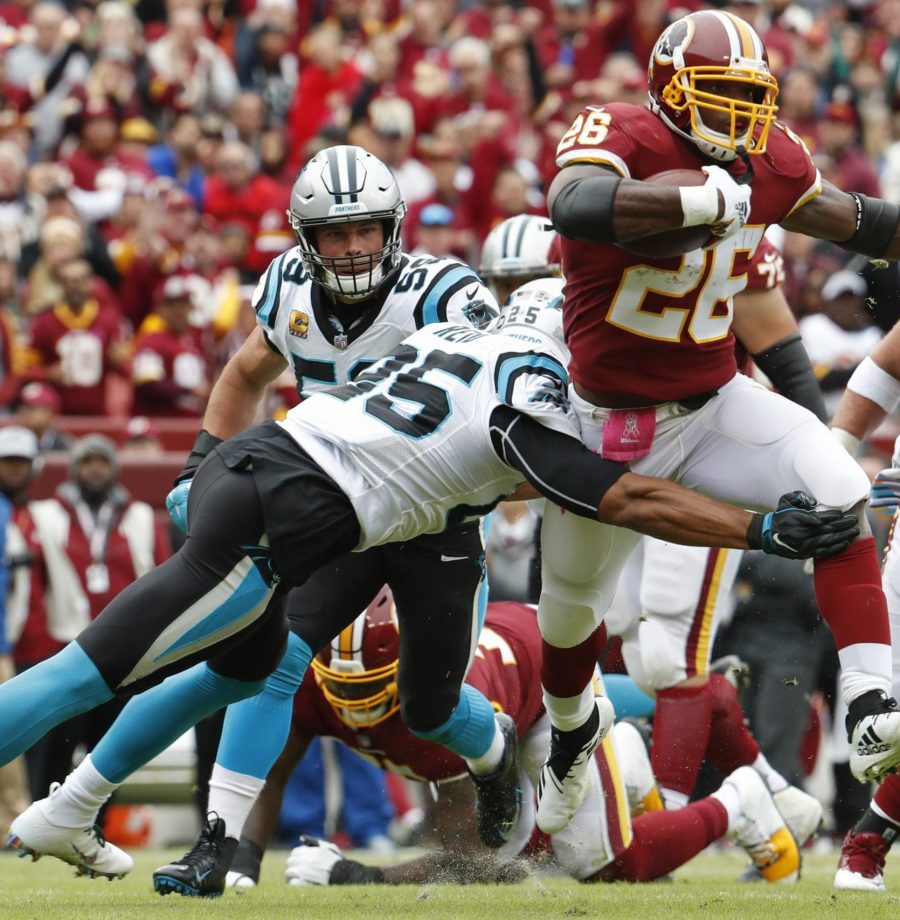 Redskins vs Panthers Semana 6 NFL