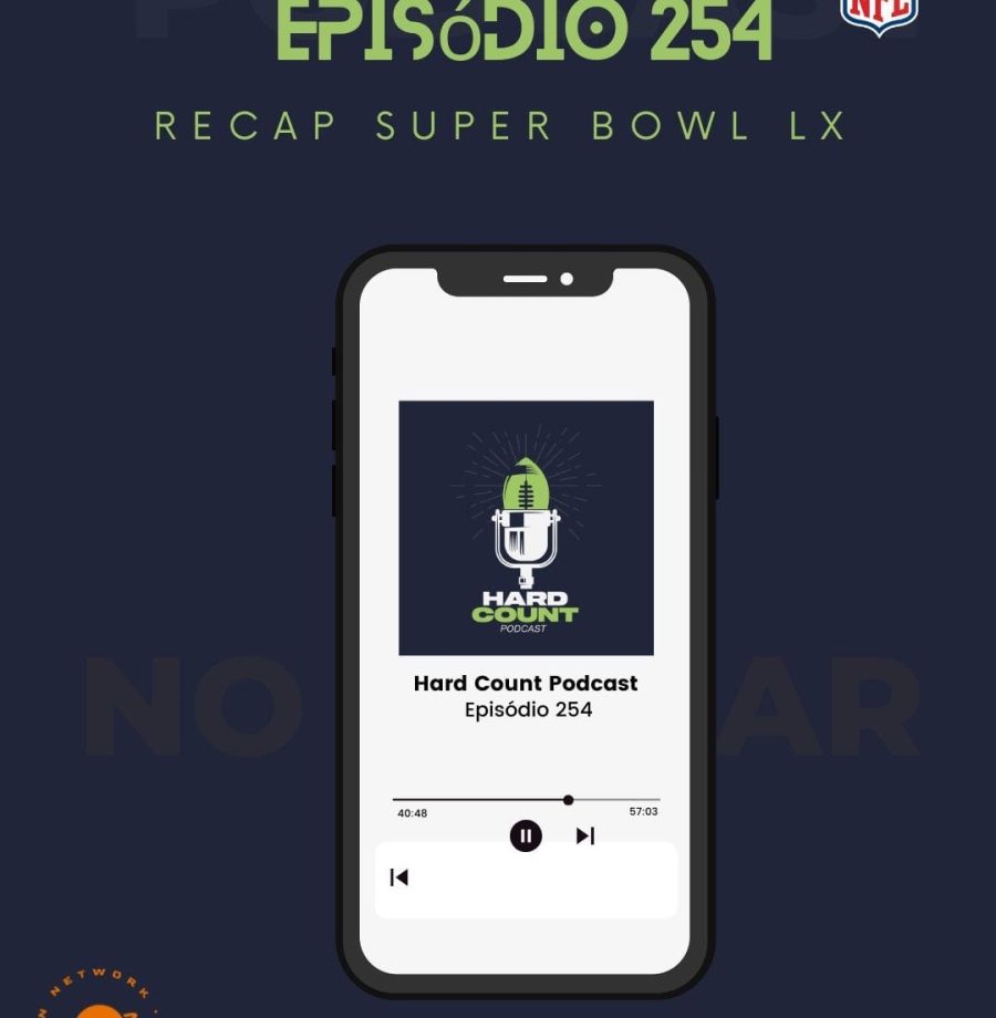 Hard Count Podcast Episódio 254 Recap Super Bowl LX - Seattle Seahawks Campeão