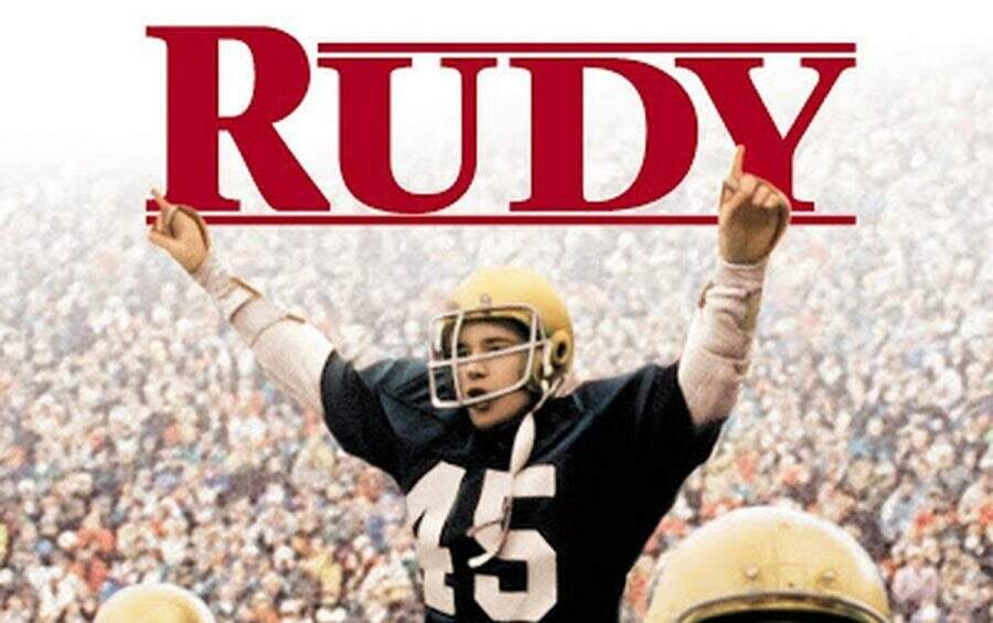 Rudy é um filme que fala muito além do futebol americano