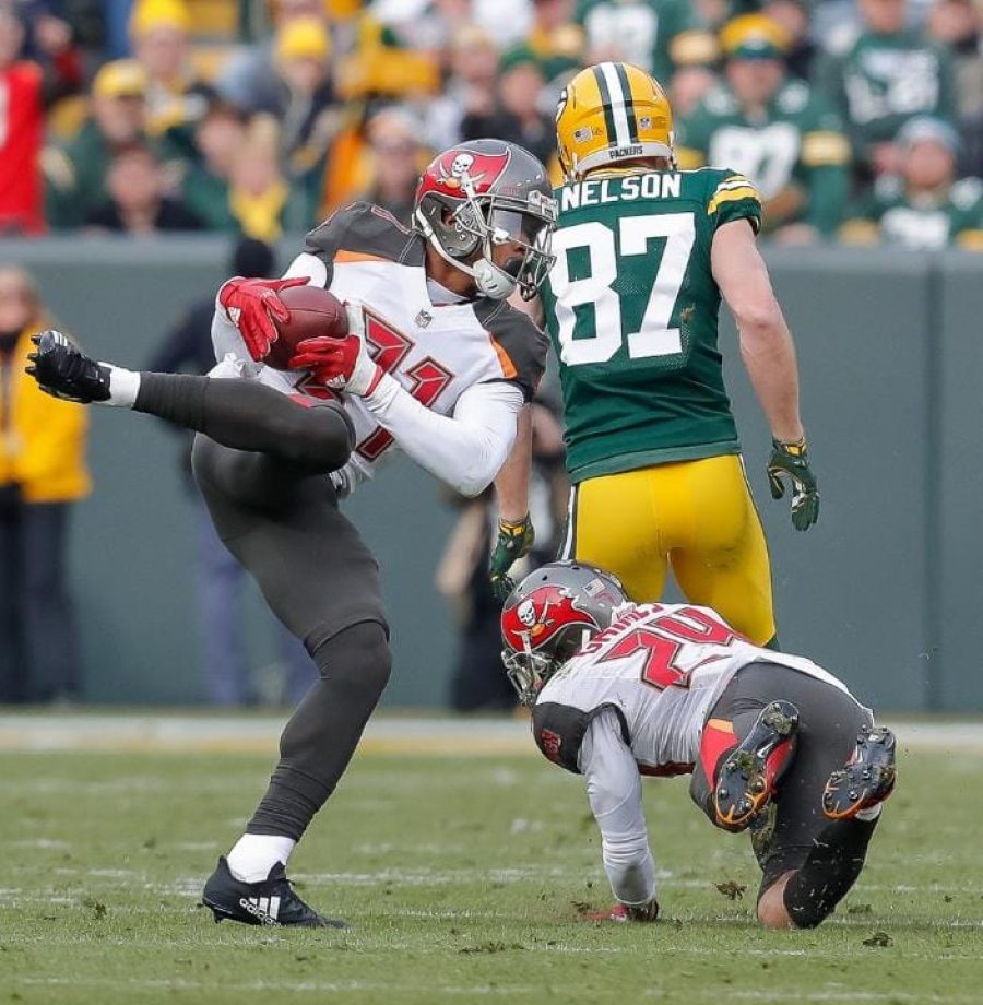 Green Bay Packers 26x20 Tampa Bay Buccaneers