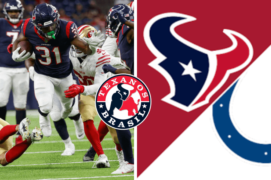 Vitória no ultimo jogo da pré temporada e semana 1 contra os Colts