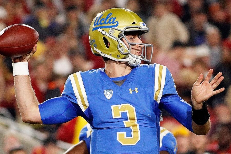 Josh Rosen, quarterback da universidade UCLA